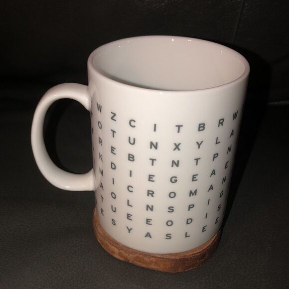 Puzzled Fred Word Finder Mug - Picture 2 of 6